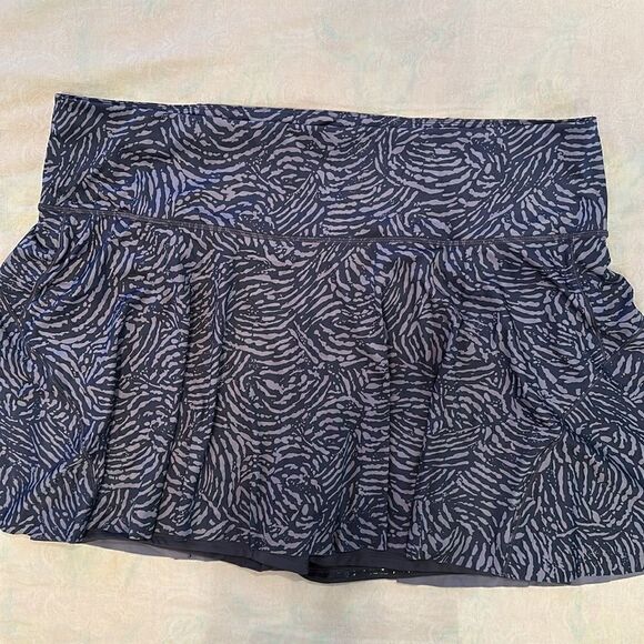 Athleta Pants - Athleta Ace Tennis Skort 13.5” size 3X in Fiji Medieval Violet Print w 3 pockets